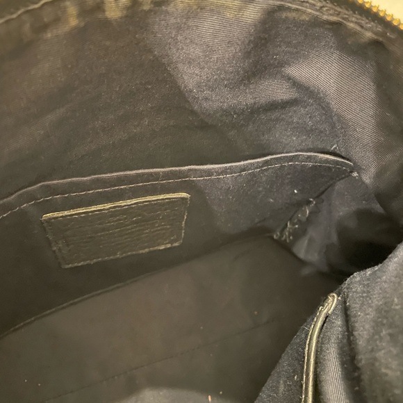 Coach Black Leather Shoulder Bag - Picture 7 of 8